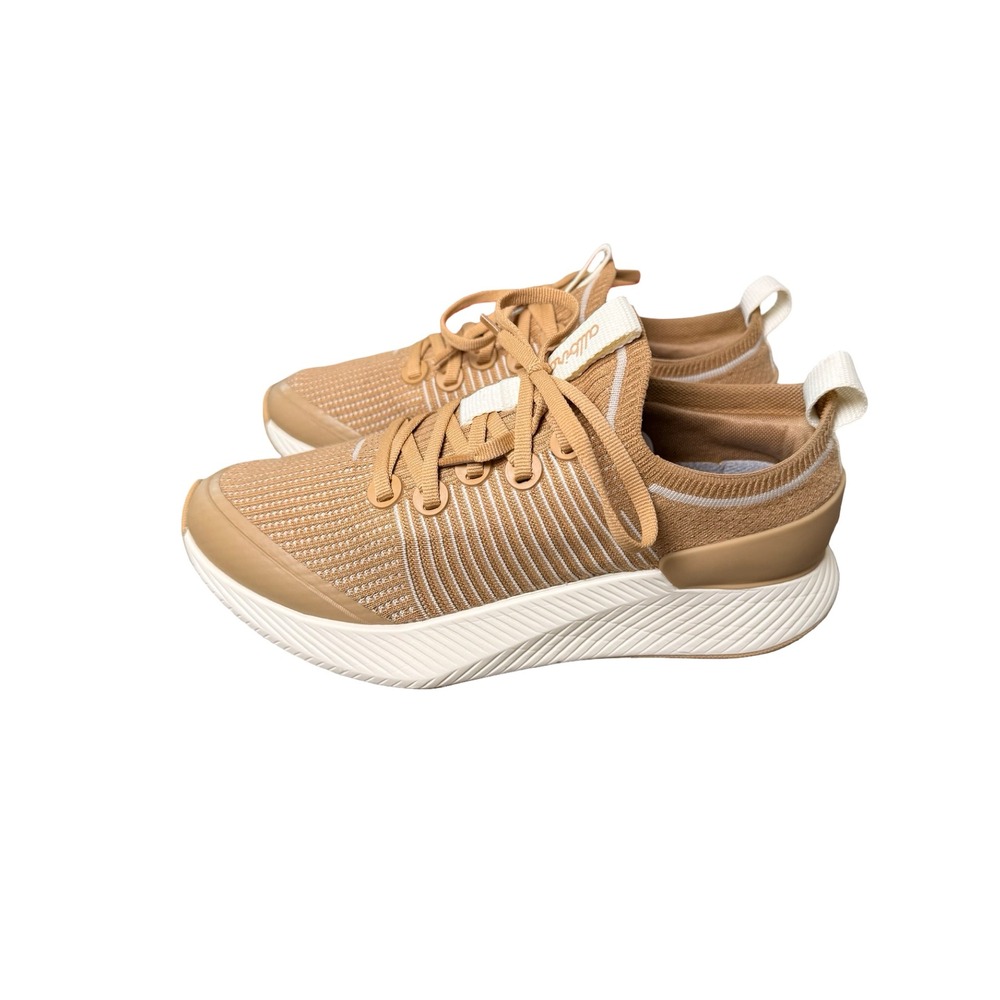 Allbirds Tree Flyer Running Shoes Womens 7.5 Lux Beige SwiftFoam‎ Knit